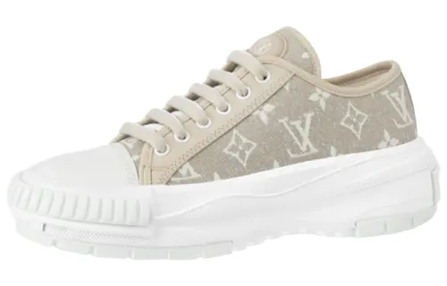 LOUIS VUITTON Squad Sneakers 'Beige Monogram' Women's