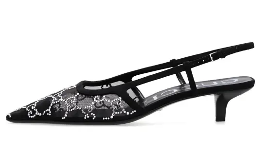 GUCCI GG 35mm Slingback Pumps