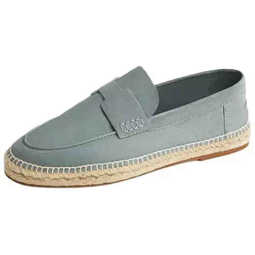 HERMES Trip Espadrilles Men's Light Blue