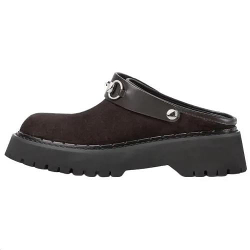 Gucci Wmns Horsebit Mule 'Dark Brown' Women's