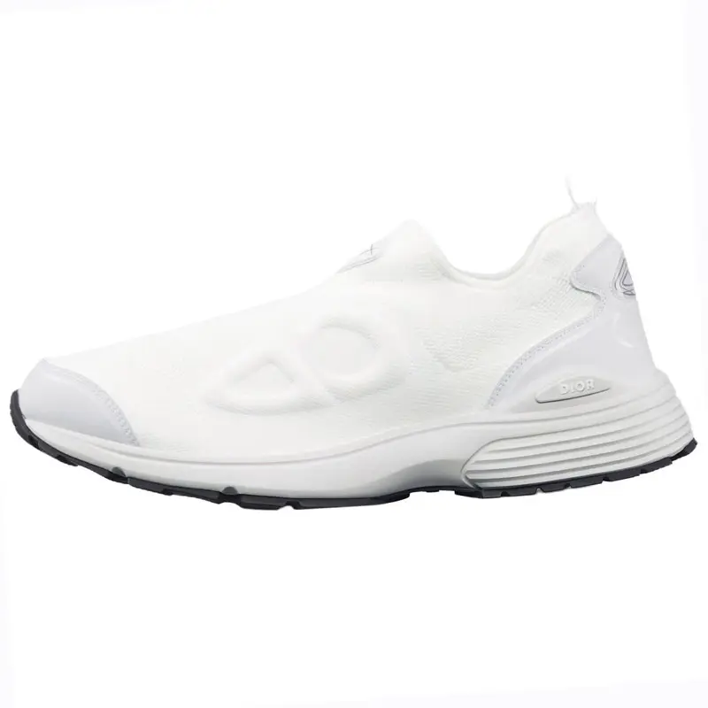 DIOR B30 Countdown Fabric Low top Casual Shoes Men's White