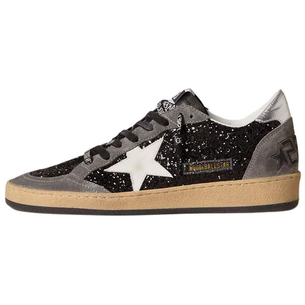 Женские кеды Golden Goose Ball Star (черные)