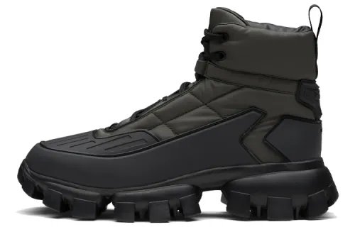 PRADA Cloudbust Thunder High top Casual Shoes Men's Green