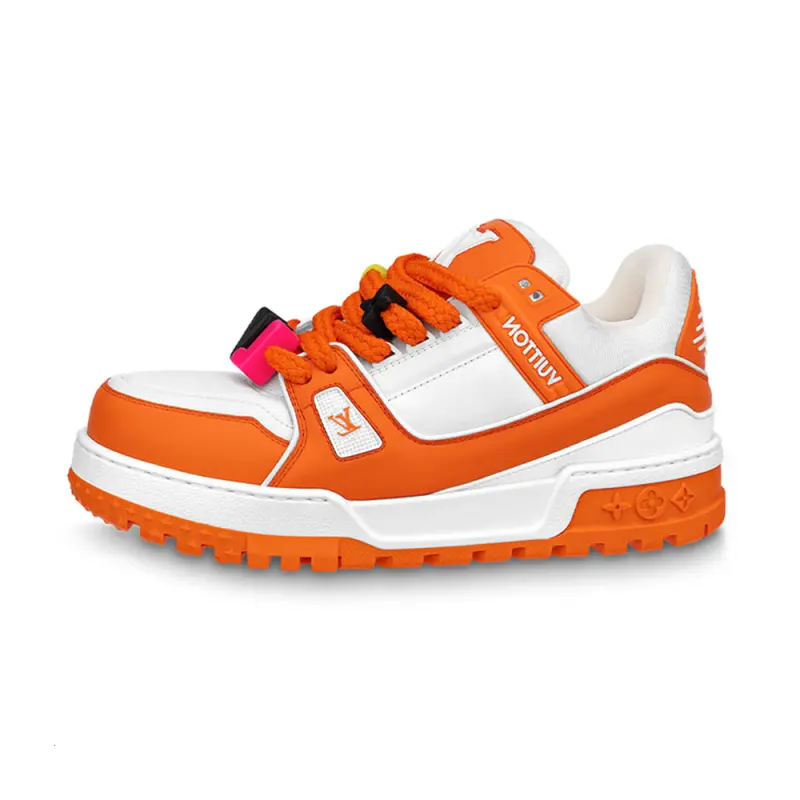 LOUIS VUITTON Lv Trainer Maxi Sneakers 'Orange'