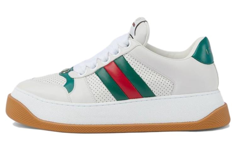 Мужские кеды Gucci Screener (белые)