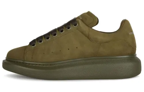 Alexander McQueen Oversized Sneakers 'Green Suede' Women's