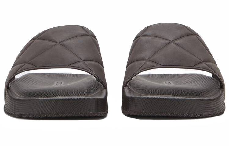 Мужские шлепанцы Bottega Veneta Slider (кофейные) — фото 3