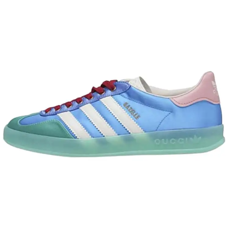 Gazelle Adidas x Gazelle Wmns Gucci 'Light Blue Silk' Women's