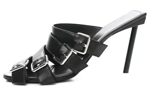 Balenciaga Buckle Strap Sandals Women's