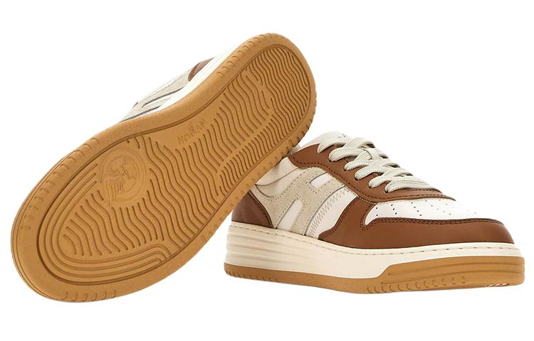 HOGAN H630 Two Tone Lace Up Sneakers