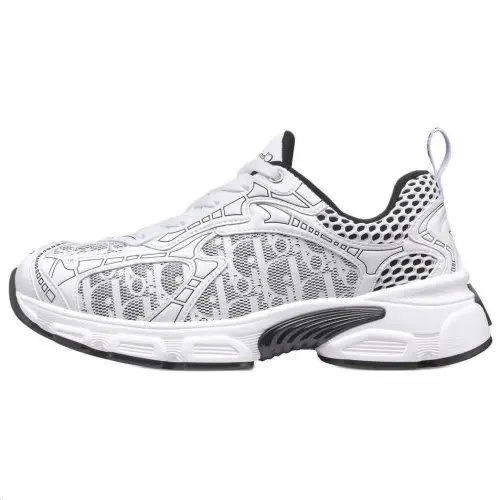 DIOR Vibe Monogram Casual Shoes Women's White