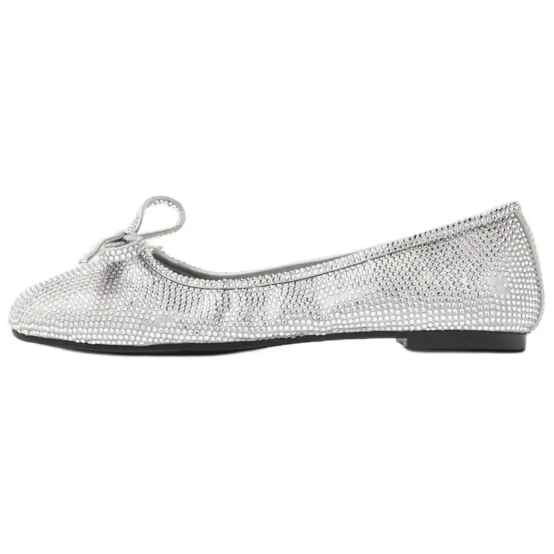 Balenciaga Leopold Ballerina Flats Women's