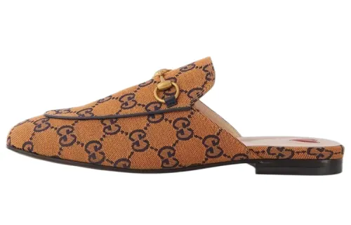 GUCCI Closed Toe Slippers Women's Orange