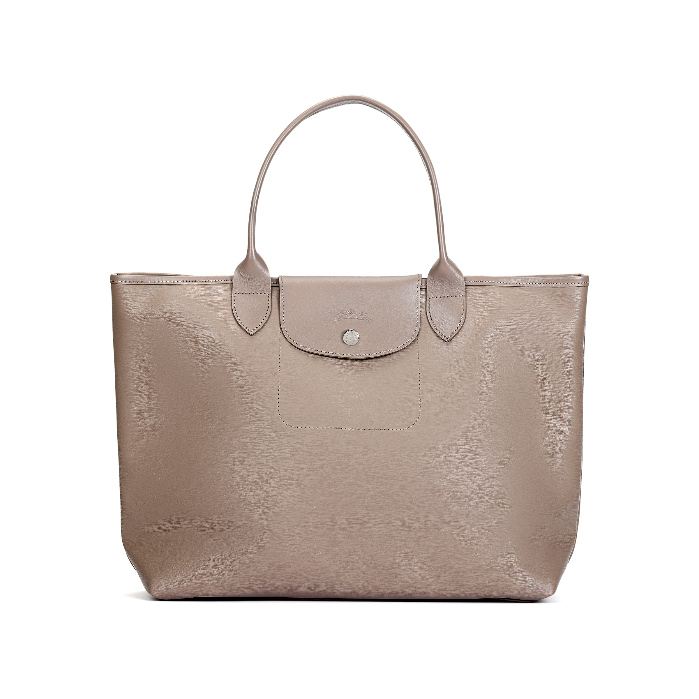 Женская сумка LONGCHAMP Le Pliage City 29 (серо-коричневая)