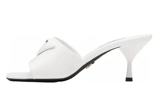 PRADA Slide Slippers Women's White