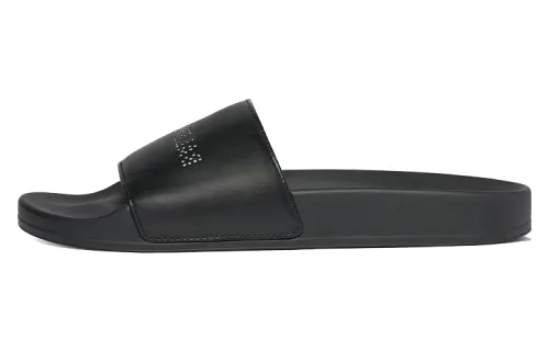 Balenciaga Rhinestone-logo Pool Slides
