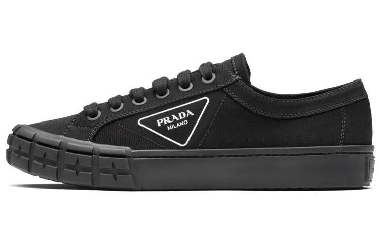 Мужские кеды Prada Wheel (черные)