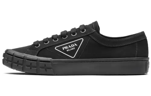 PRADA Gabardine Wheel Low 'Black'