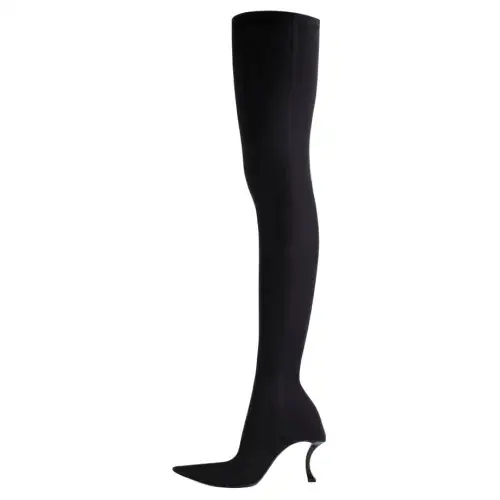 Balenciaga Hourglass 100mm Over The Knee Boots Women's