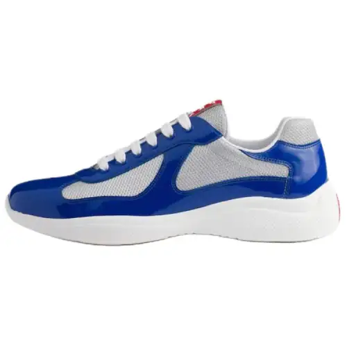 PRADA America's Cup Low top Casual Shoes Men's Blue
