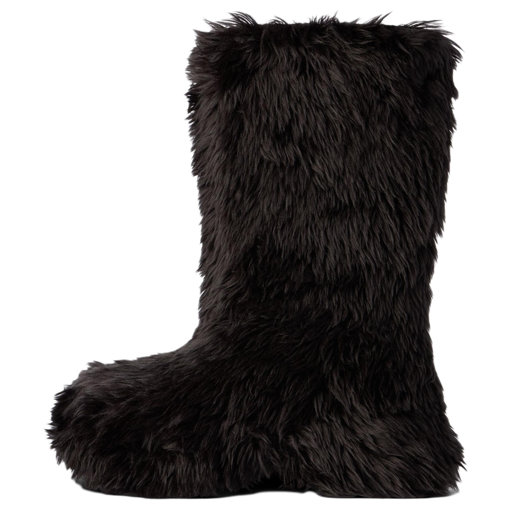 Balenciaga x Crocs Balenciaga X Crocs Crew Ankle Boots Women's Black