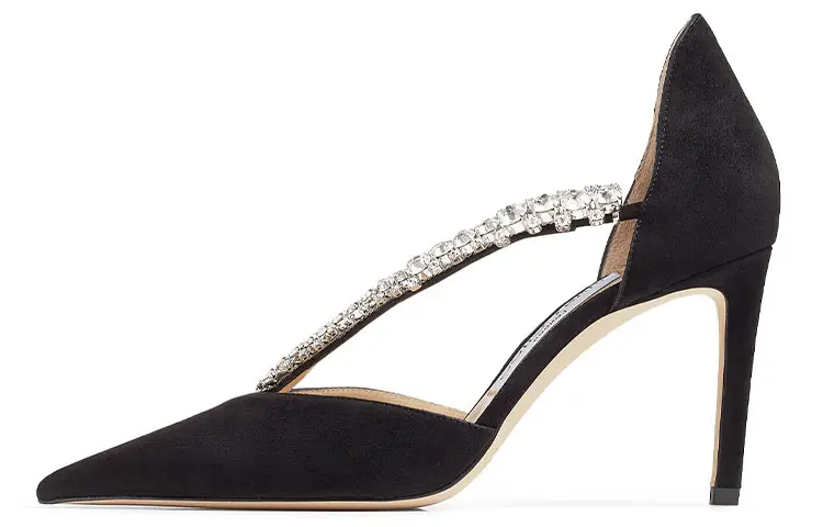 Jimmy Choo Bee High Heels Women's Black
