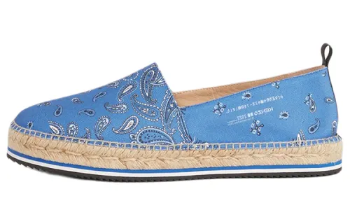 KENZO Fabric Men's Casual Shoes Men's Royal Blue