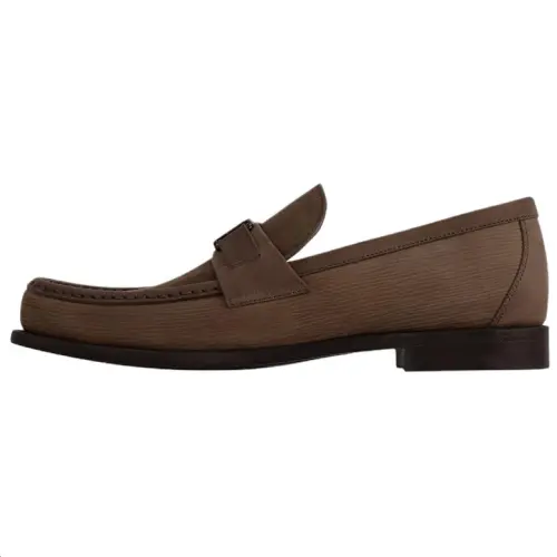 LOUIS VUITTON Major Loafers Men's Chestnut