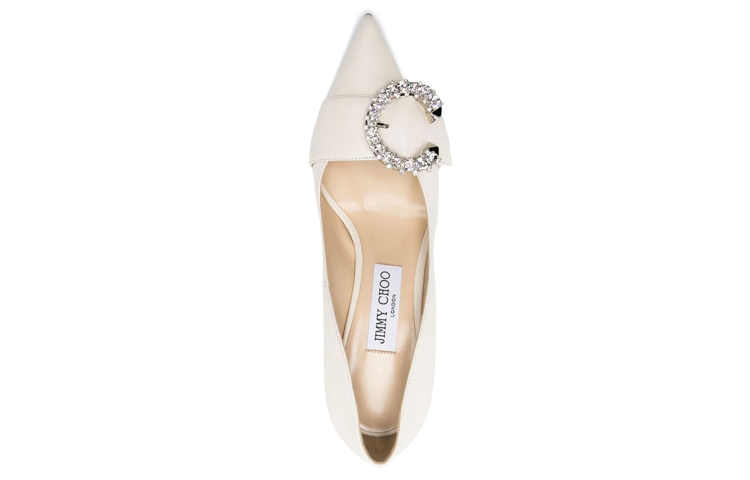 Jimmy Choo Melva 70 Crystal-buckle Pumps