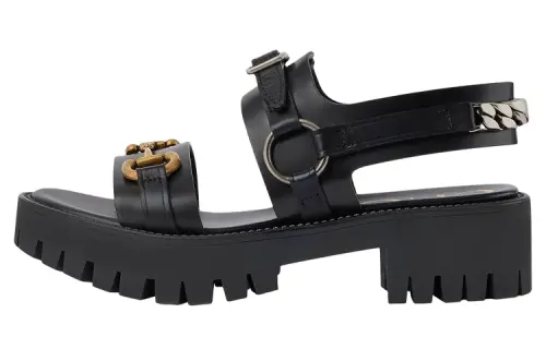 GUCCI Horsebit-detail Sandals