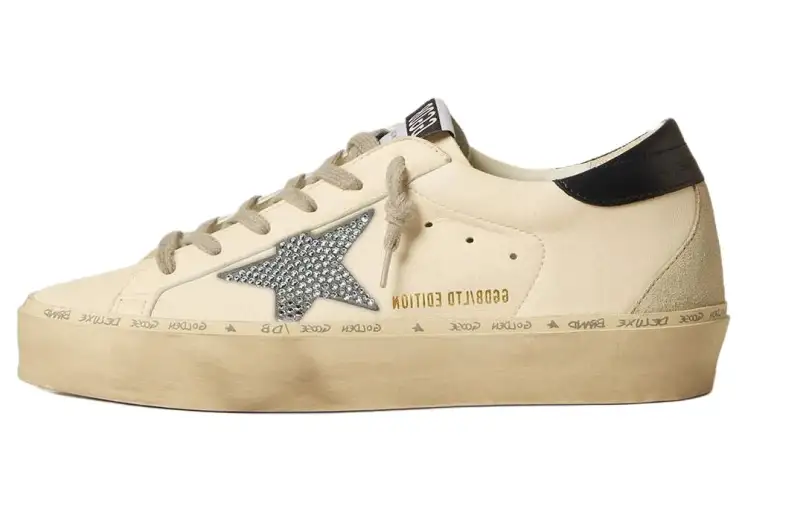 Golden Goose Hi Star Leather Sneakers