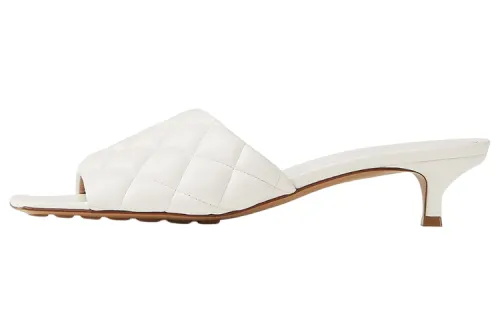 Bottega Veneta Padded Slide Slippers Women's White