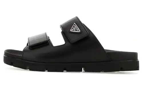 PRADA Leather Strap Sandals