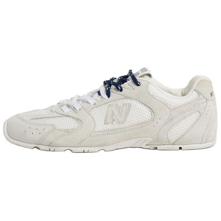 New Balance x MIU MIU NB 530 SL Chinese Valentine's Day series suede mesh low top sneakers women's white