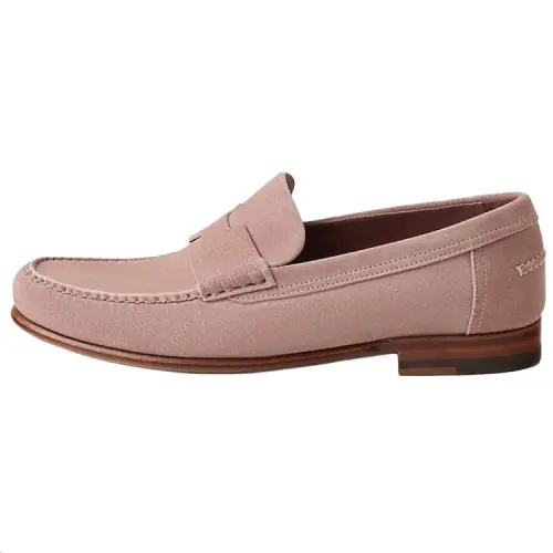 HERMES Kennedy Casual Shoes Women's Pink