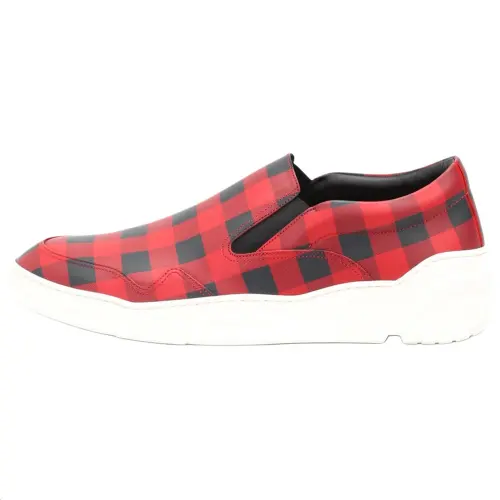DIOR Leather Casual Shoes Men's Red