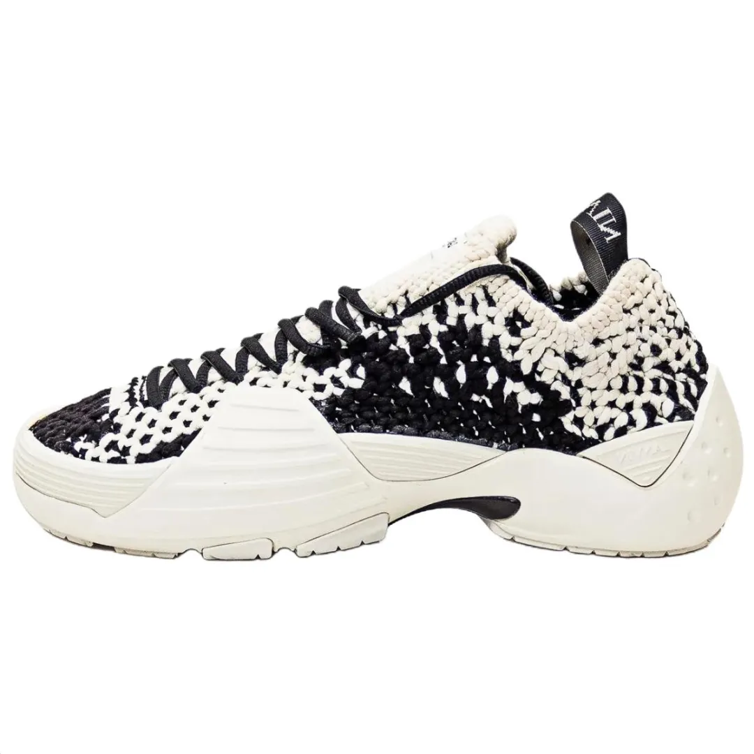 Lanvin Flash Knit Lace-Up Sneakers