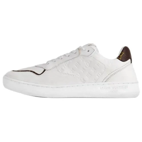 LOUIS VUITTON Stadium Low top Skateboard Shoes Women's White