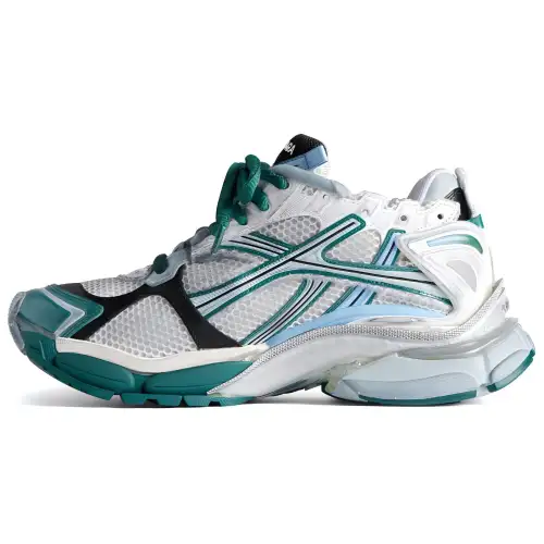 Balenciaga Runner White Green Blue