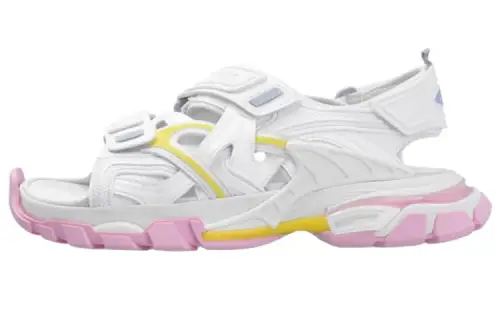 Balenciaga Track Sandals 'Yellow Pink Blu' Women's