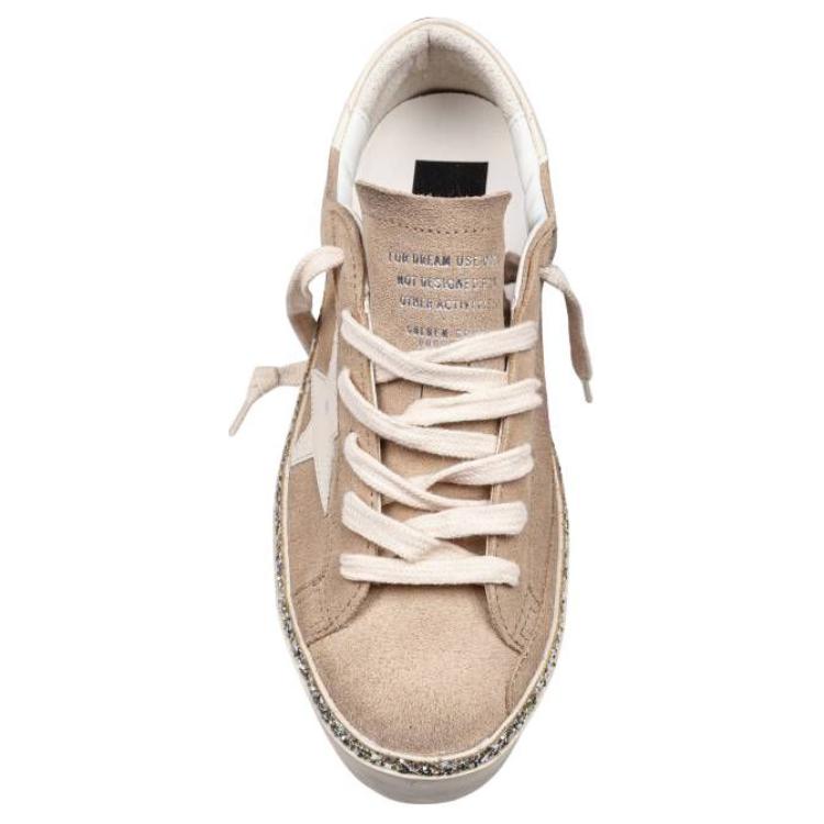 Женские кеды Golden Goose Hi Star (коричневые) — фото 5