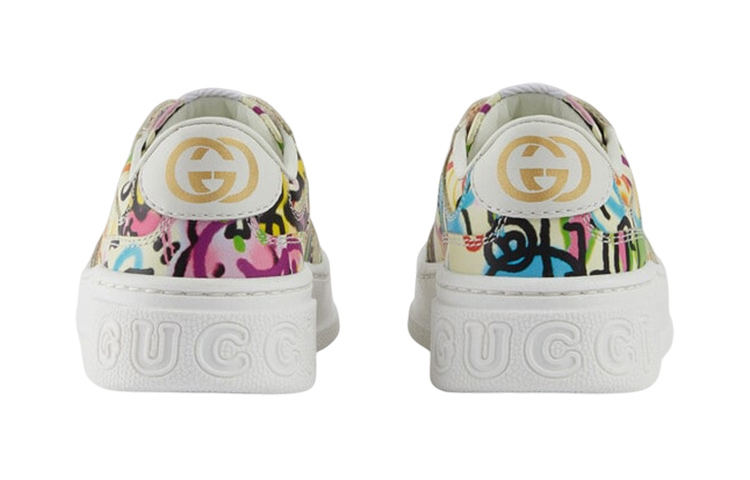 Кеды Gucci (разноцветные) — фото 4