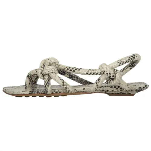 Bottega Veneta Jimbo One Strap Sandals Women's Gray