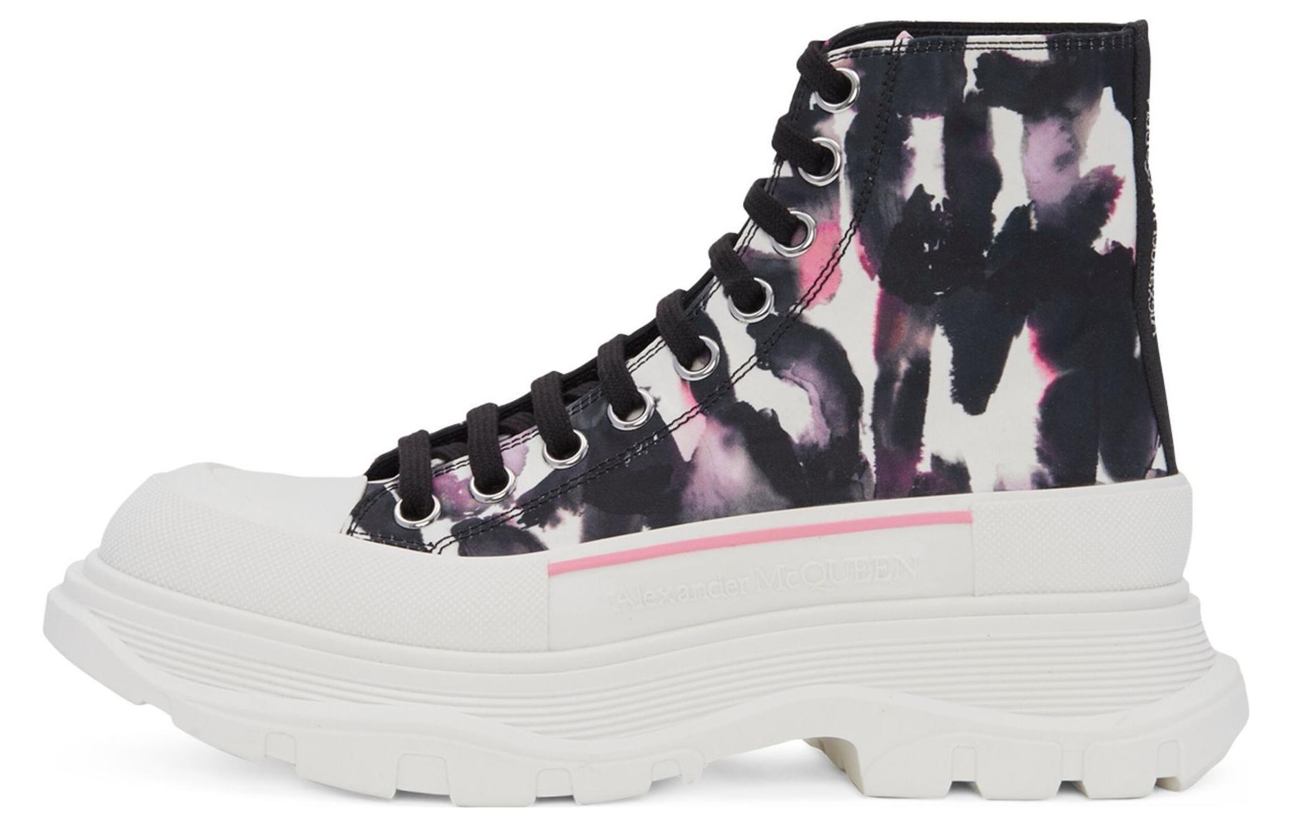 Женские ботинки Alexander McQueen Tread Slick (разноцветные)