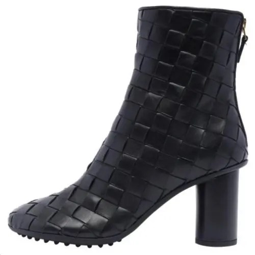 Bottega Veneta Intrecciato Atomic Ankle Boots Women's