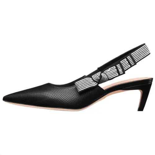 DIOR Toujours Slim Heel High Heels 5CM Women's Black