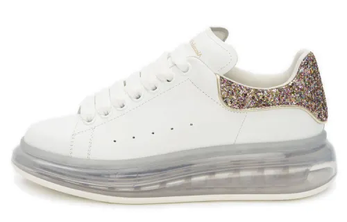 Alexander McQueen Oversized White Candy Glitter Women's