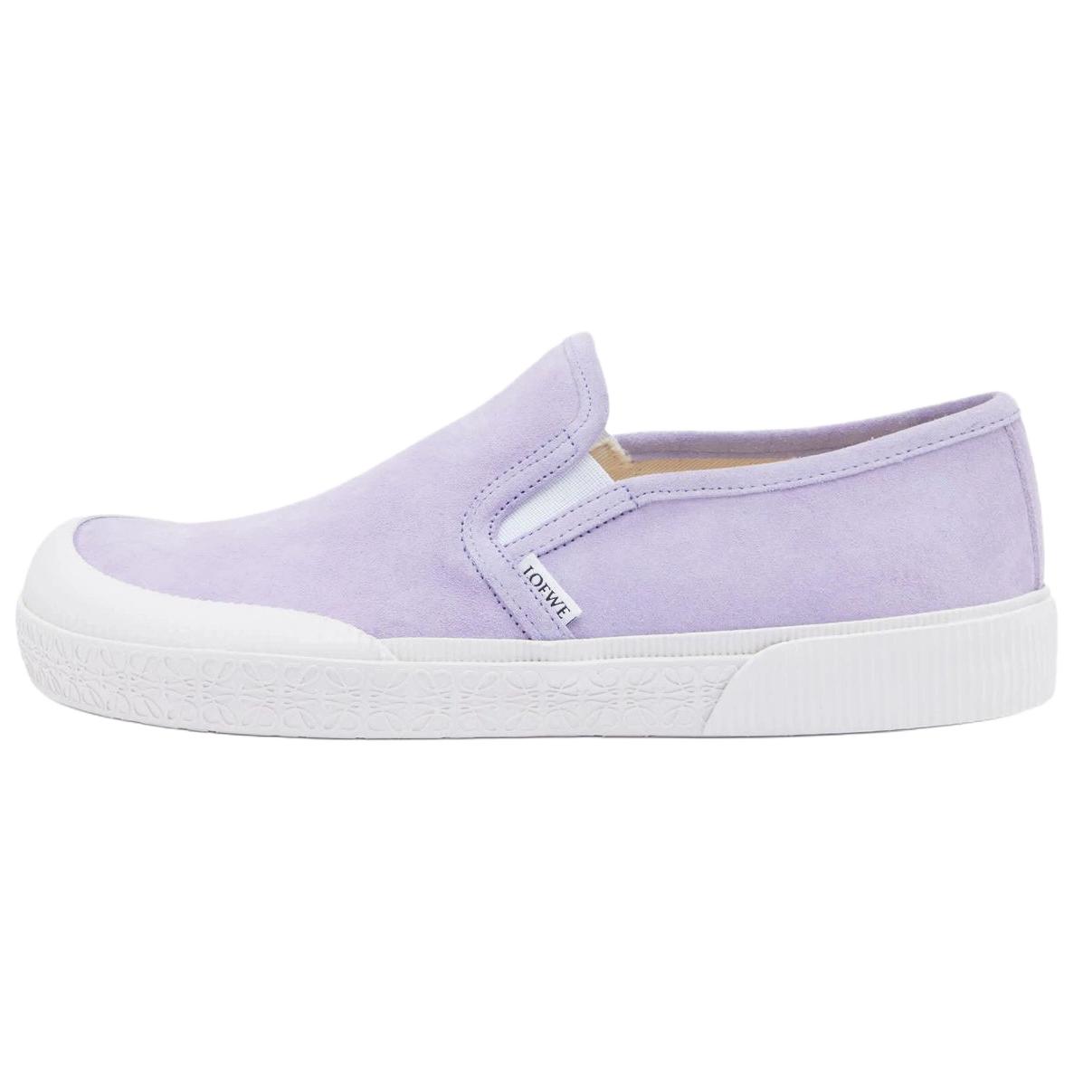 LOEWE Terra Vulca Slip On Lilac