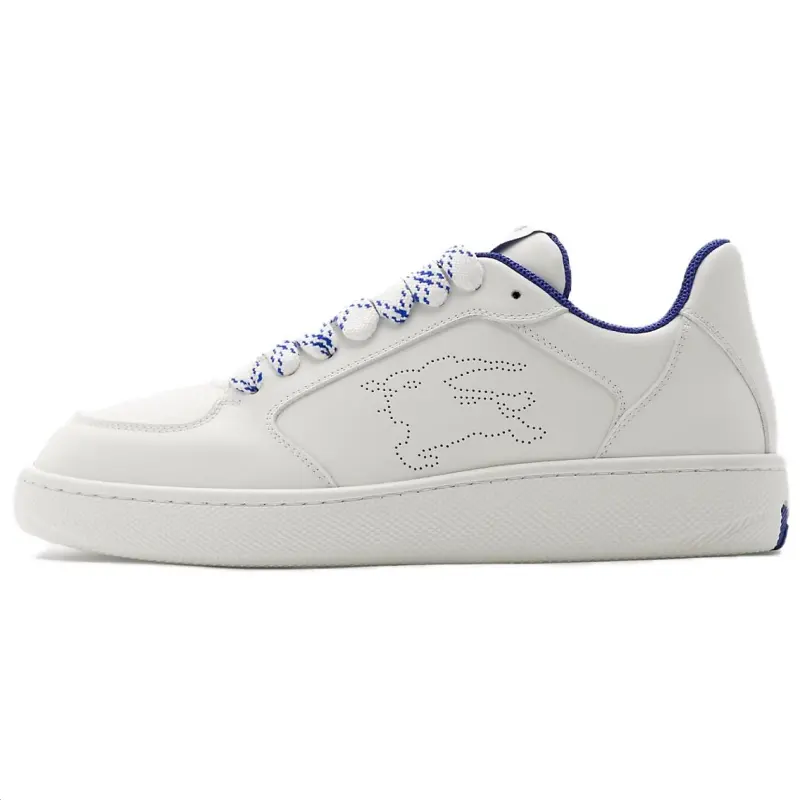 Burberry Stock Low top Skateboard Shoes Women's White