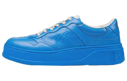 Gucci Gg Sneaker 'Bright Blue Embossed'